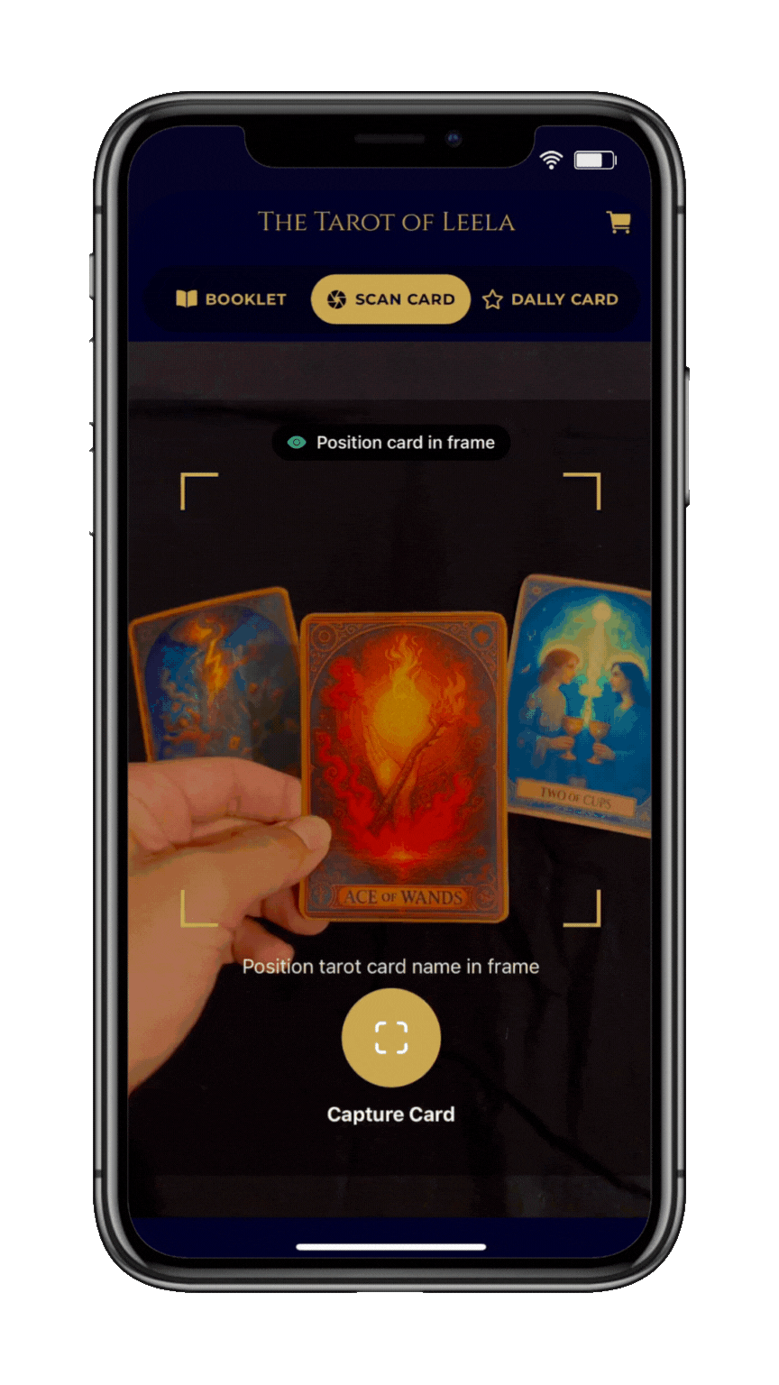 Scan feature demonstration