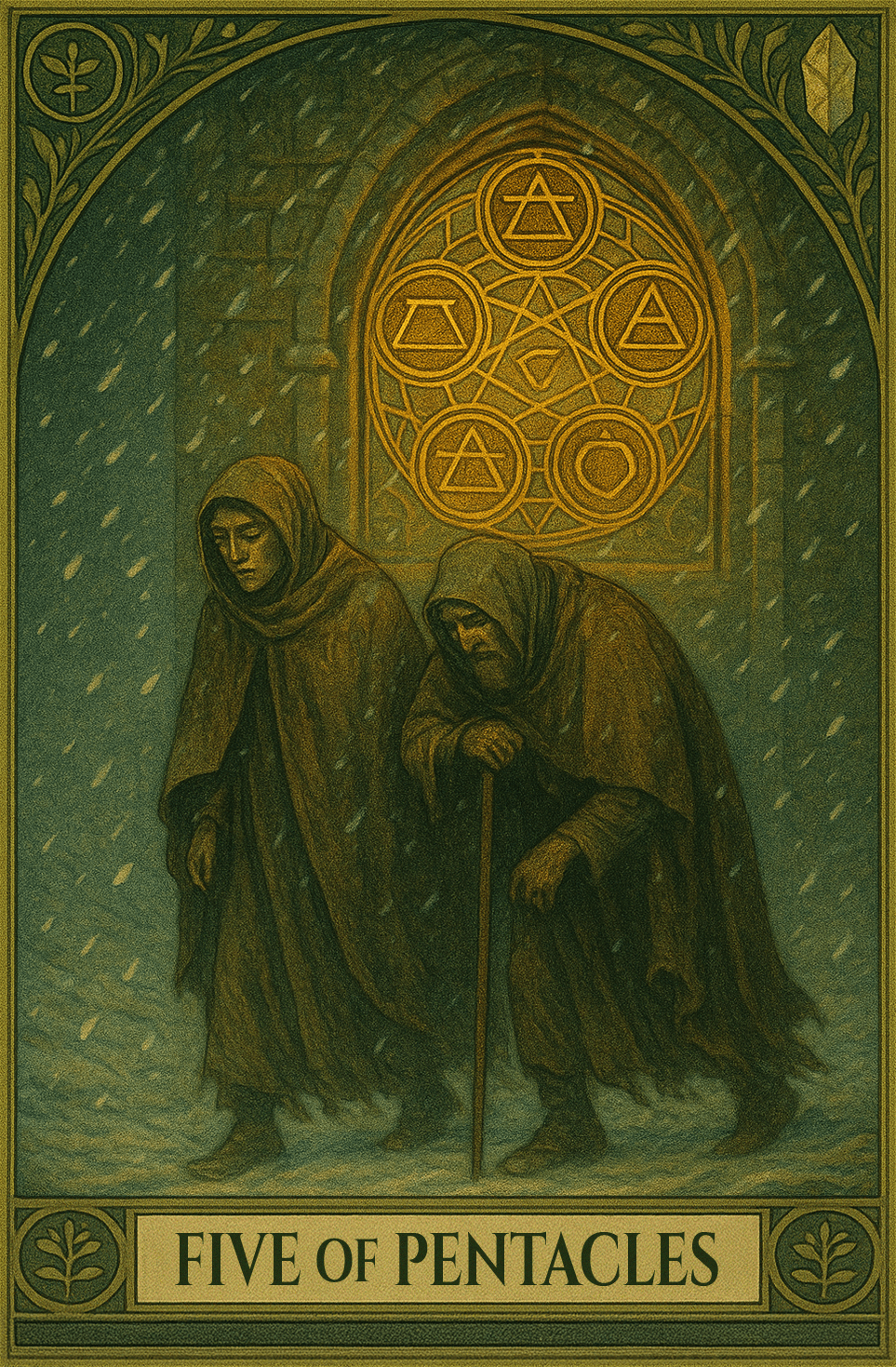 Five of Pentacles