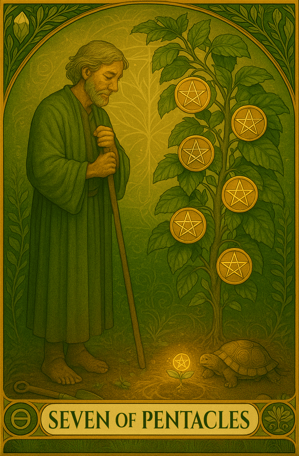 Seven of Pentacles