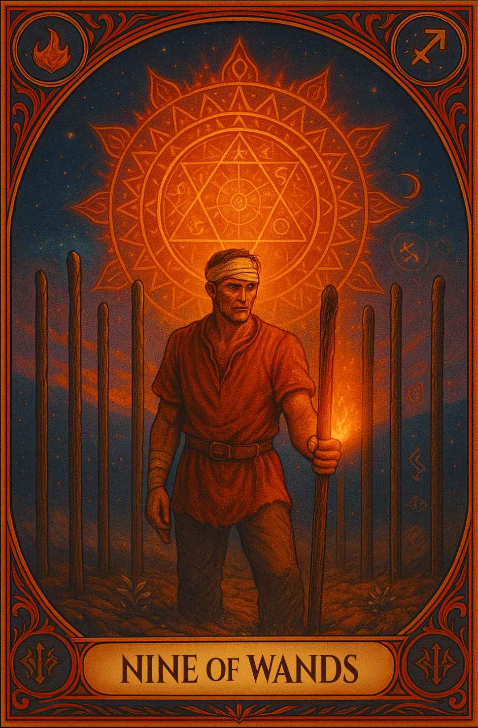 Nine of Wands